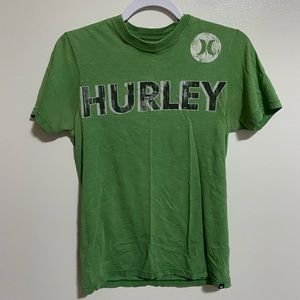 Green Hurley shirt